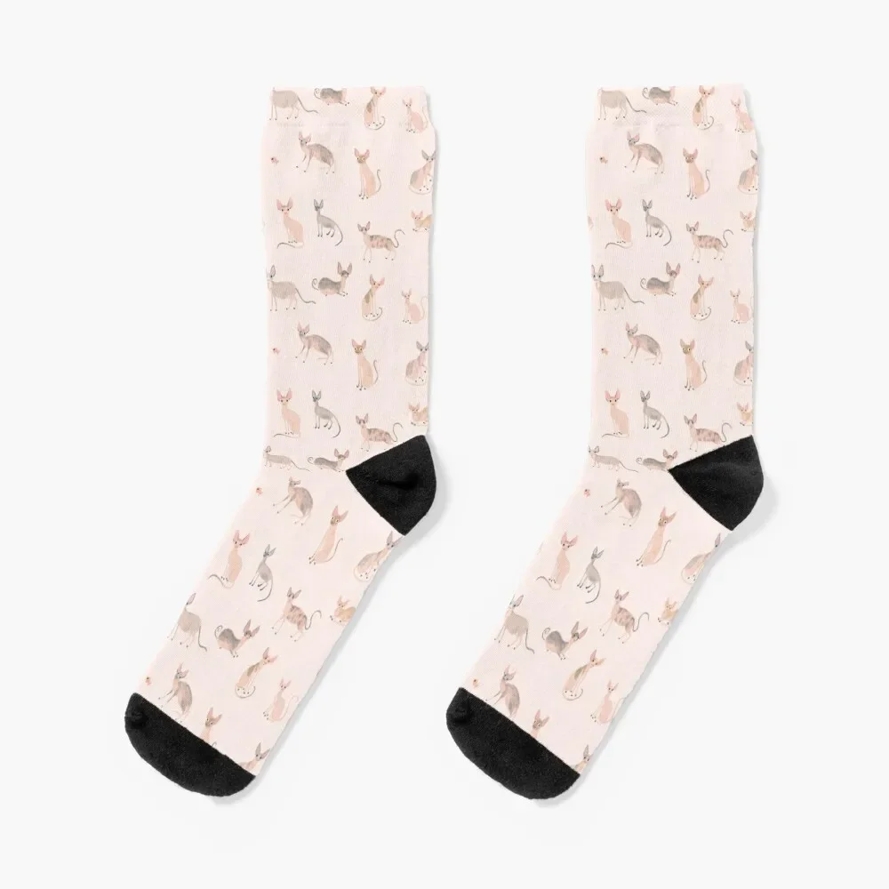 

Sphyinx Cats Socks winter FASHION happy Socks Women's Men's