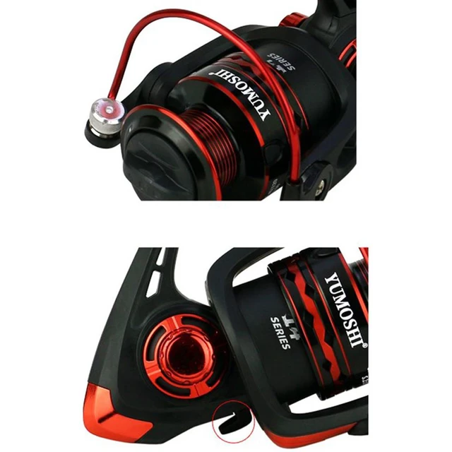 Fishing Reel 5.5:1/4.7:1 High Speed Gear Ratio Jx2000-6000 Fishing Reel  Saltwater Fishing Accessories