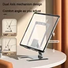 Universal Aluminum Alloy Portable Tablet Stand for IPad Air Pro Mini Mount Adjustable Mobile Phone Stand Ipad Holder 3