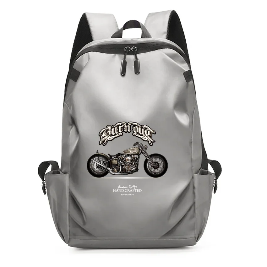 

Funny Speed Race Motocross Pattern Print Backpack Lady Waterproof Women Man College Laptop School Bags Cute Girl Cool Rucksack