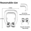 Snore Stop Ring with Case Anti Snoring Device Magnetic Nose Vents Anti Snore Nose Clip Night Sleeping Apnea Guard Fast Shipping 6