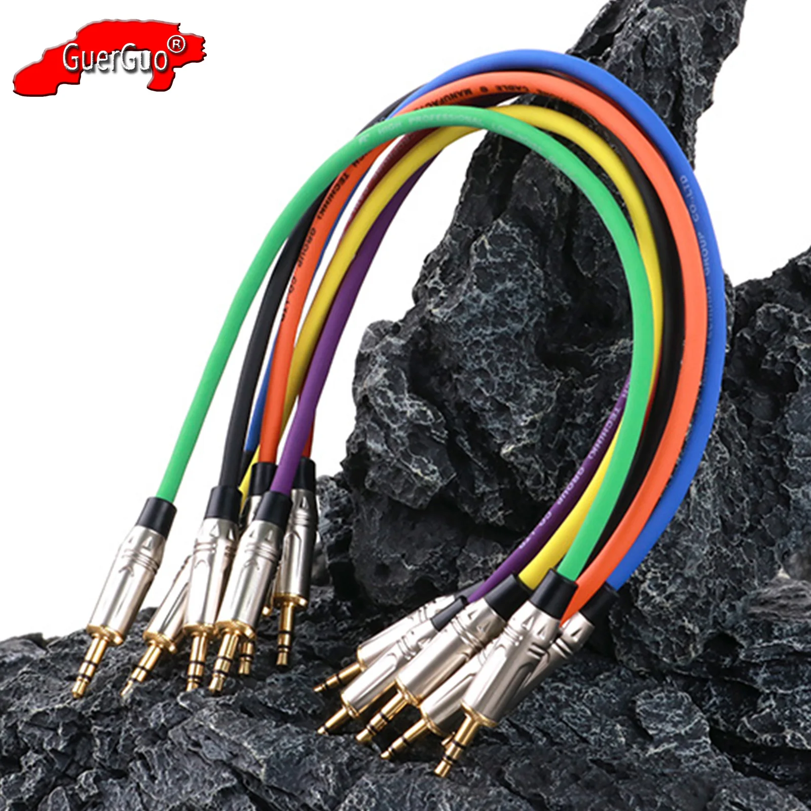 Premium 3.5mm Stereo Audio Extension Cable - Male to Male Aux Cord for Headphones, Car Audio, Home Stereos, and Speakers