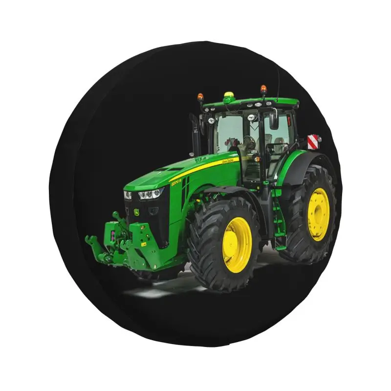 

Tractor Tire Cover 4WD 4x4 RV Agriculture Spare Wheel Protector for Jeep Wrangler 14" 15" 16" 17" Inch