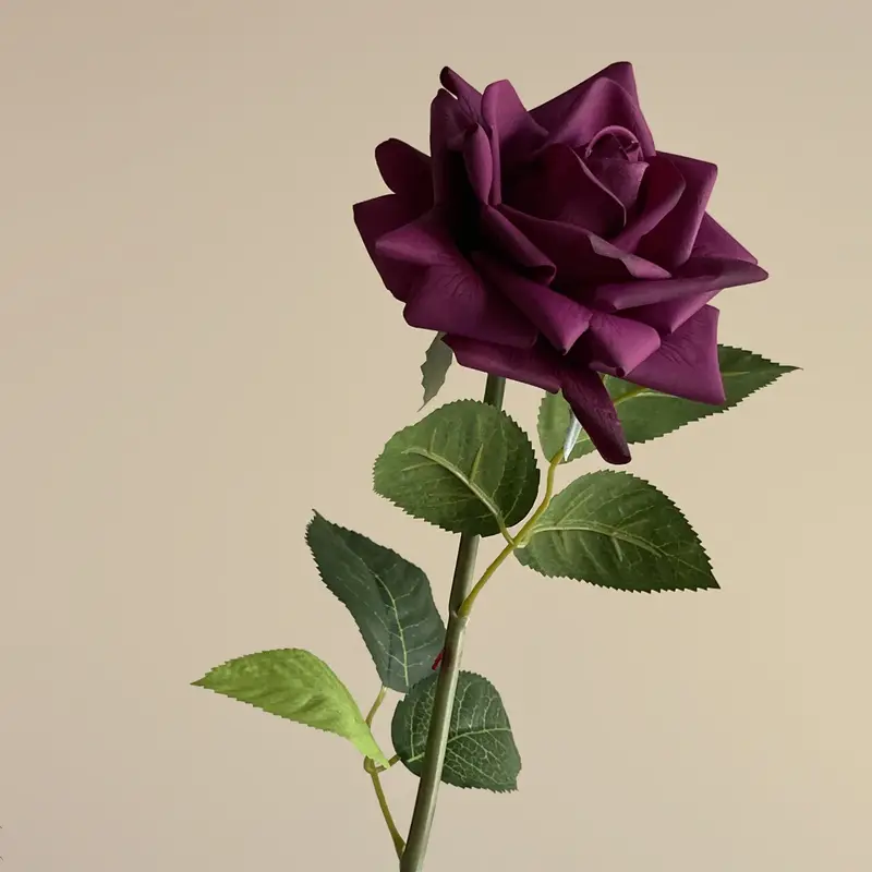 5Pcs/lot High-end Autumn Artificial Rose Real Touch Flowers Wedding Decor Bridal Bouquet Party Floral Moisturizing Rose Flowers - Image 10