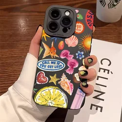Fashion Black Collage Pattern Eye Design Phone Case Cover for S26 Plus (1)