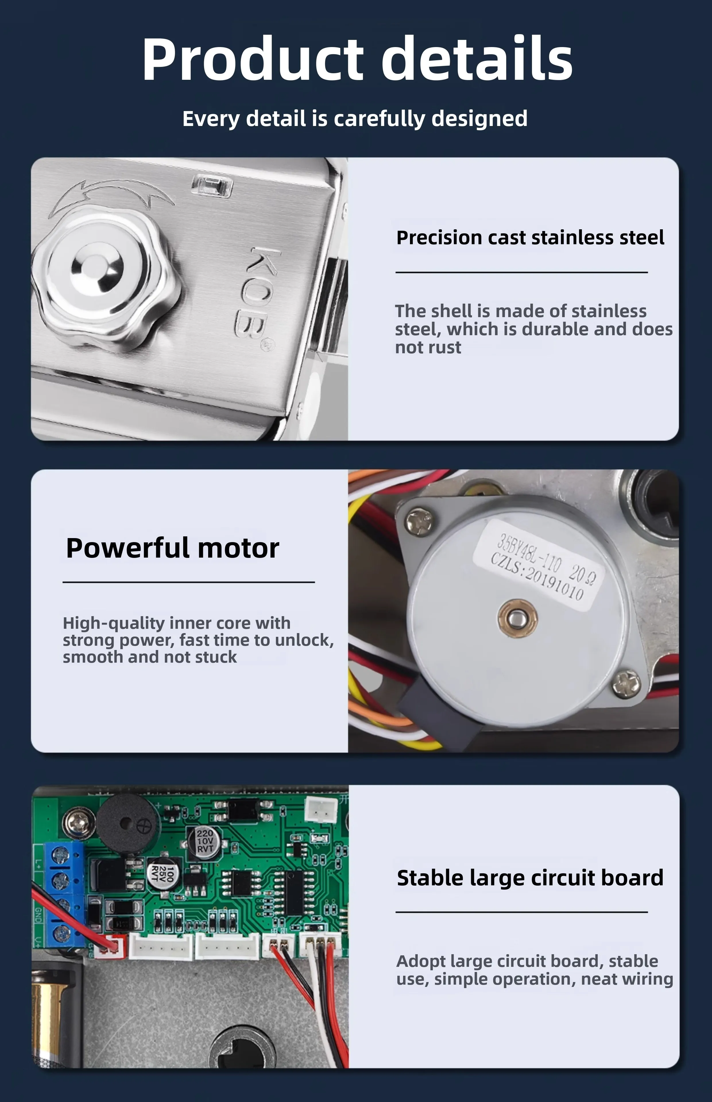 Wireless electronic control lock, card swiping electronic remote control access