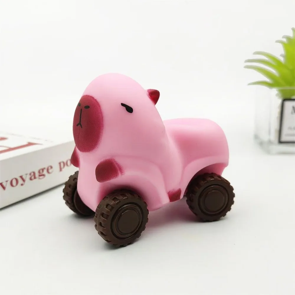 Funny Capybara Car Squishy Toy Elongation Cartoon Stress Relief Toys Decompression Toys 4