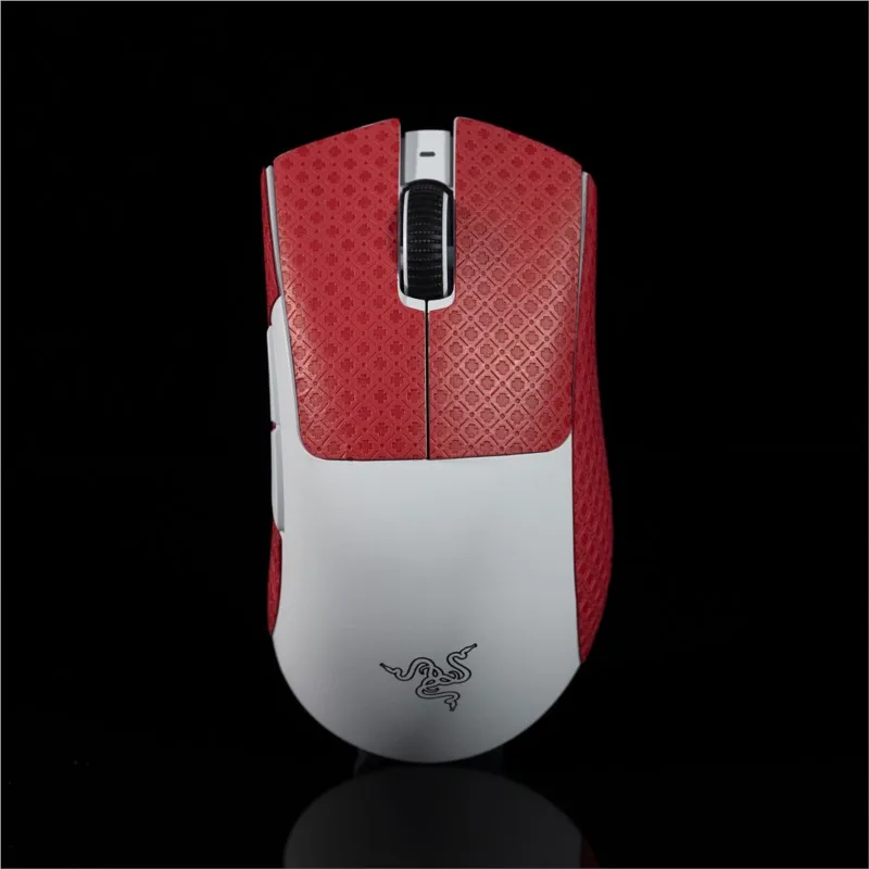 Btl Fita de Aderência do Mouse Skate Adesivo Artesanal para Razer Deathadder v3 Pro Profissional Não Deslizamento Pele de Lagarto Chupar Suor Eva Preto t - Imagem 4