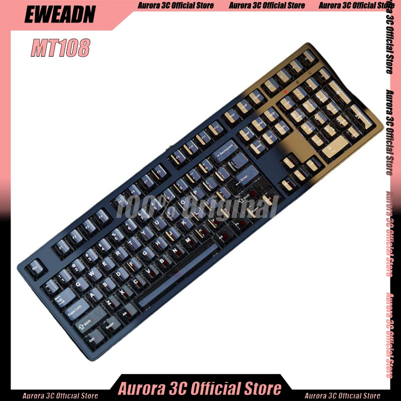 

Eweadn MT108 Mechanical Keyboard Wireless Bluetooth Keyboards Gaming Keyboard 3mode Customization Rgb Hot-Swap Gamer Keyborad