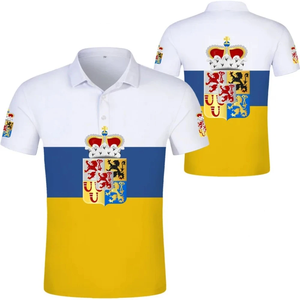 

Limburg free custom Name number Maastricht 3D printed logo text Polo shirt