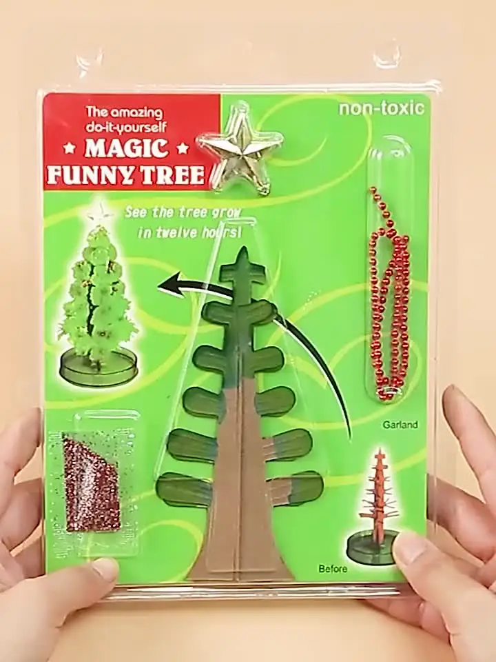Magic Tree - Weihnachtsbaum auf Papier wachsen lassen | Fun Trading – . ganz besonders. für kinder