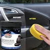 Car Interior Renewal Wax - Leather/Plastic/Vinyl Restorer, UV Protection & Anti-Fade Formula for Deep Shine & Long-Lasting Care 2