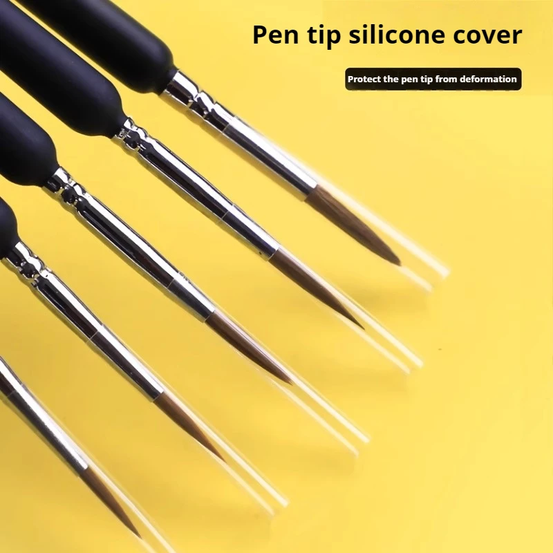 4/11개입 훅 라인 펜 세트, 수채화 유화용, 초극세사 부드러운 나일론 헤어 아트 디테일 페인트 브러쉬, 구아슈 아크릴 드로잉