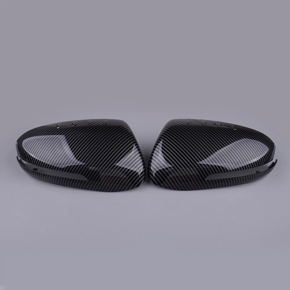 

1 Pair Car Side Door Rearview Mirror Cover Cap Fit for Kia K5 Optima 2011 2012 2013 2014 2015 Black Carbon Fiber Style ABS
