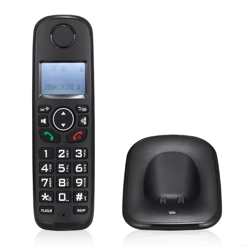 Coreless Telephone With Multi Languages Caller Display Handfree Backlit Phone Handsfree For Home Office Desktop D1001 cordless phone