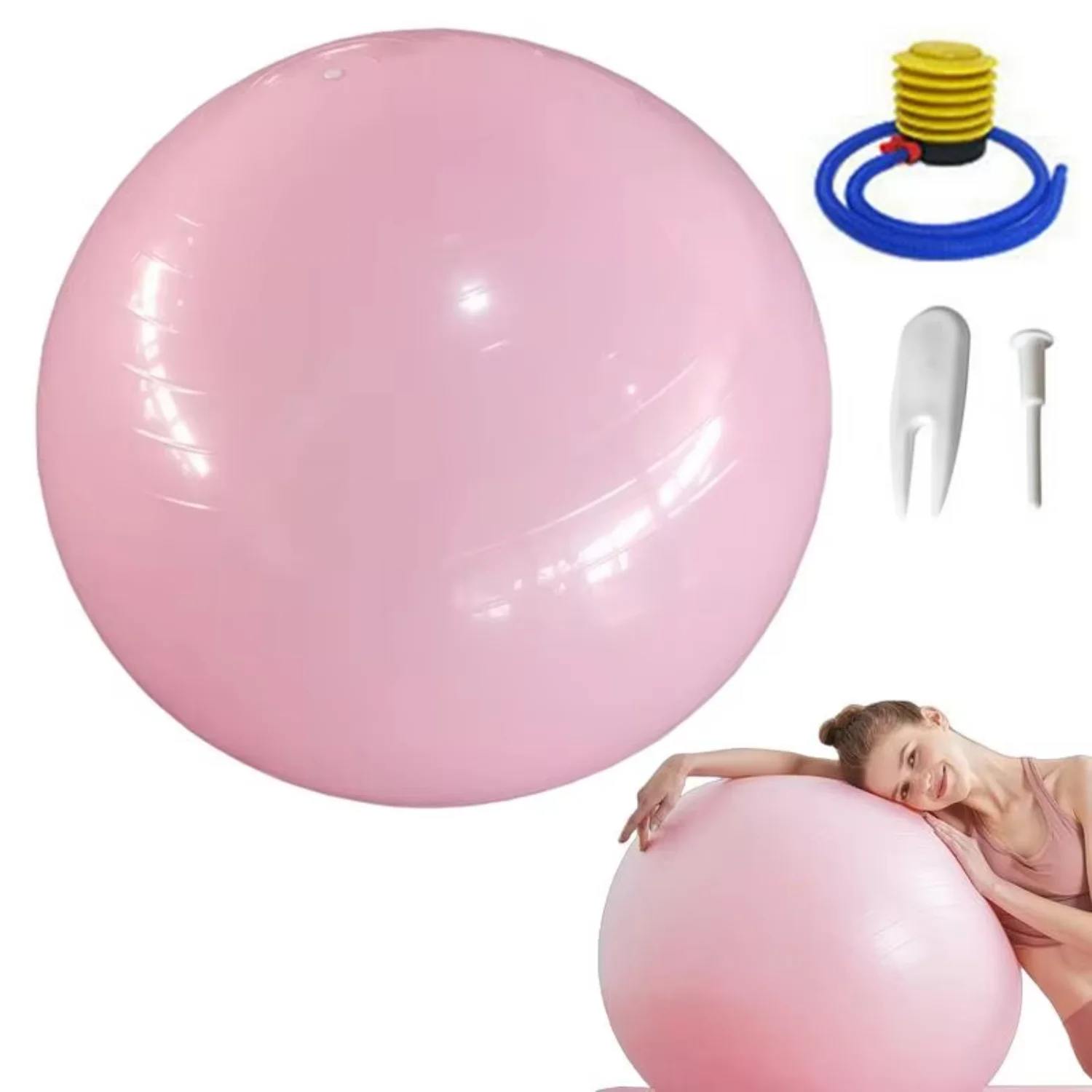 Pilates Balancing Ball Anti-Breakage Fitness Exercise Ball Balance Body Workout Core Training Thicken Pregnant Yoga