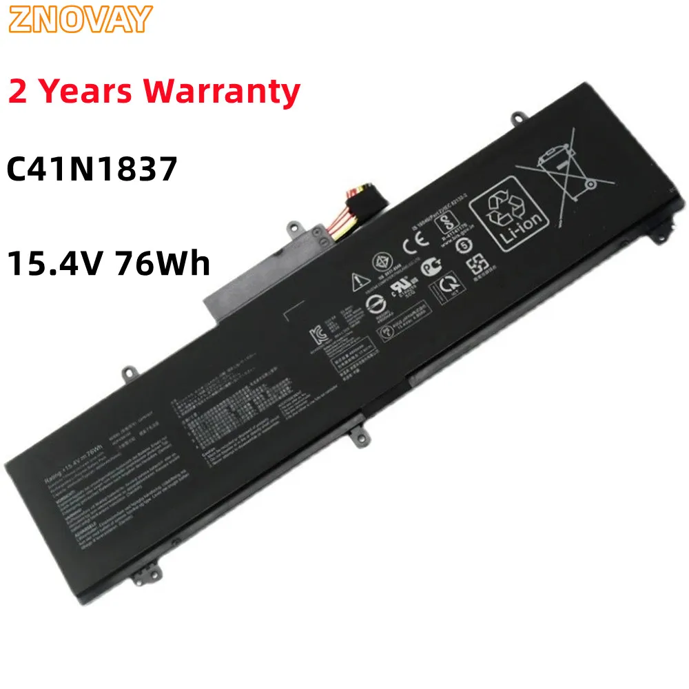 

Аккумулятор для ноутбука ZNOVAY C41N1837 0B200-03380100 15,4 в 76 Вт/ч для GU502GU GU502GV GU532GU GX502GV GX502GW