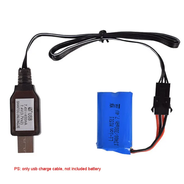 3,7V USB-Ladekabel Mit SM-2P-Stecker, 3.7V Battery Charger USB Charger