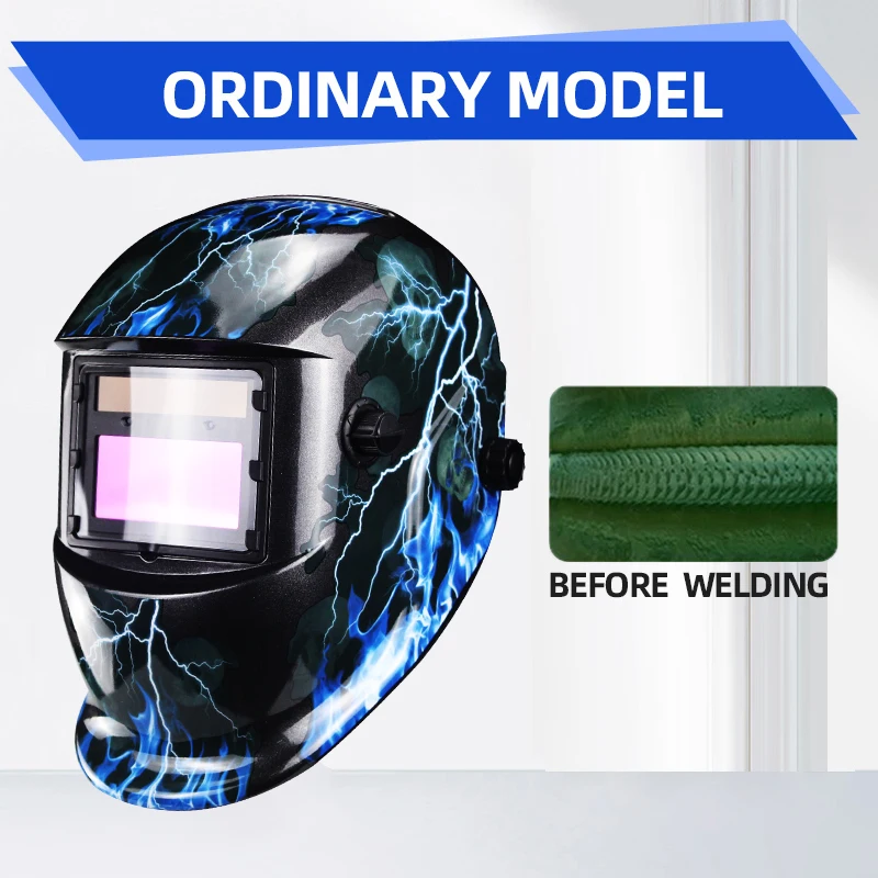 Solar Auto Darkening Electric True Color Wlding Mask/Helmet/Welder Cap/Welding Lens/Eyes Mask  for Welding Machine and Plasma