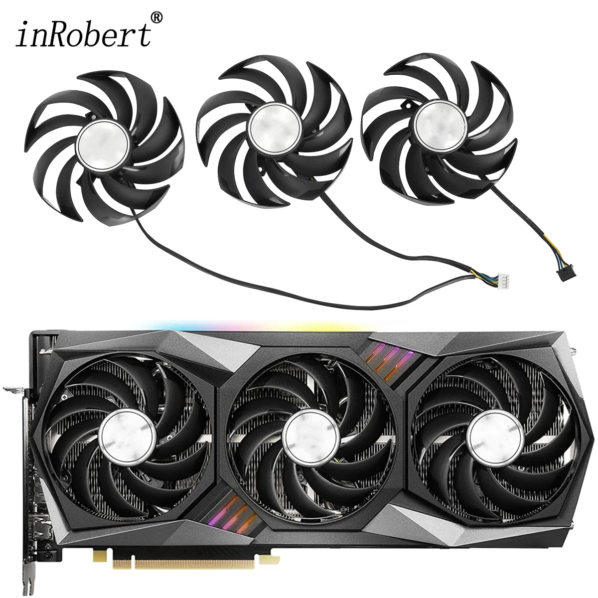 Nuova Ventola Di Raffreddamento Per Scheda Video Da 90Mm Sostituzione Gpu Per Scheda Grafica Msi Geforce Rtx 3060 3070 3080 3090 3060Ti 3070Ti Gaming 