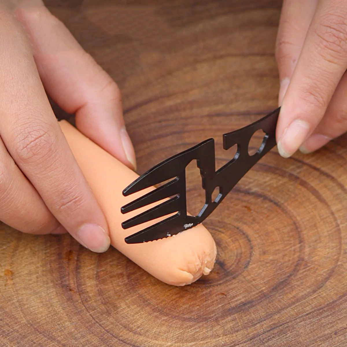 10-in-1 Multi-Functional Spork Stainless Steel Portable Utensil