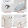 Fabric Storage Hanging Bag, Student Dormitory Storage, Wall Mounted Storage Bag, Linen Bag Placed on The Wall Behind The Door 3