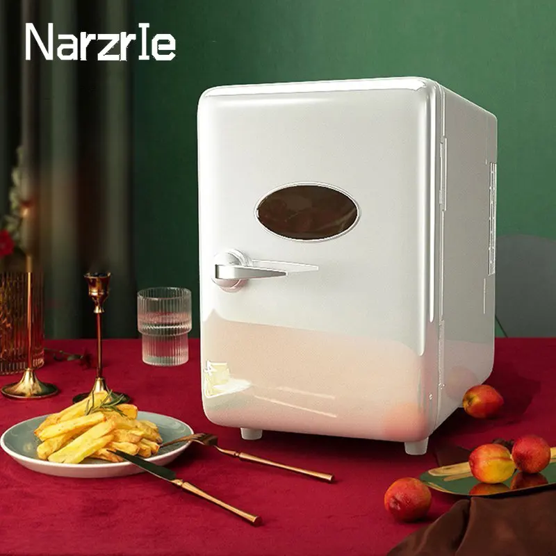 Portable Refrigerator 4L Mini Multifunction Fridge Silent Cooler Warmer for Home Car Kitchen Picnic Camping
