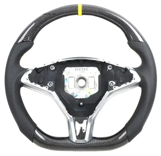 

Model S X Steering Wheels fit for Tesla Model X S 2015 2016 2017 2018 2019 2020 Car Steering Wheel Carbon Fiber