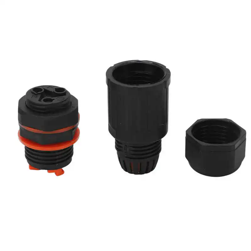Junction Box Connectors Reliable Flame Retardant PA66 3 Pole IP68 Waterproof Easy To Install Cable Connector 250V 16