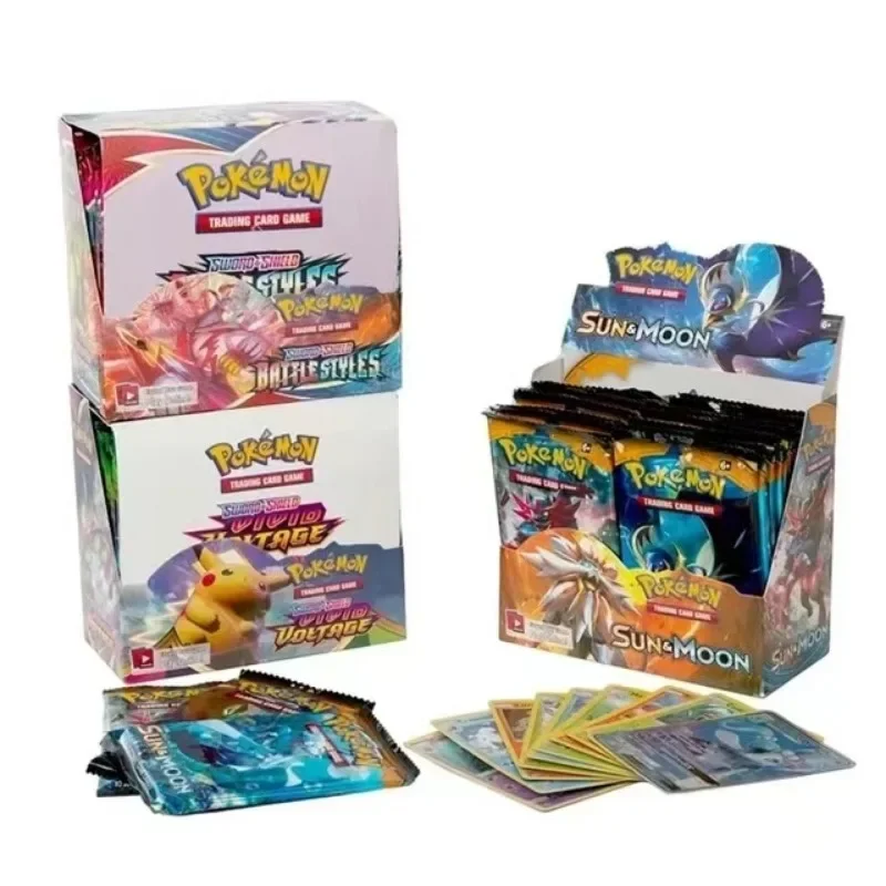 360Pcs Box Pokemon Card Shining Fates Style English Booster Battle Carte Trading Card Game Collection Cards Toys Kids Gifts Pokemon Cards Game Cards Collectible Cards Anime Cards Anime Trading Cards Animation Game Cards