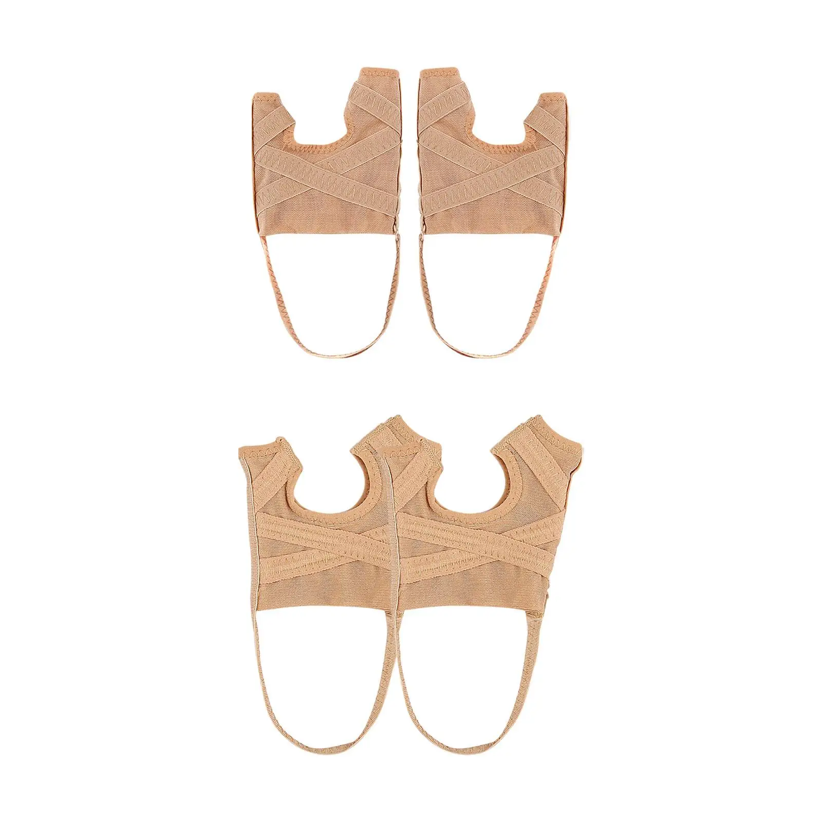 2x Toe Separator Day Night Wearable Bunion Pads Pinky Toe Separator Straightener