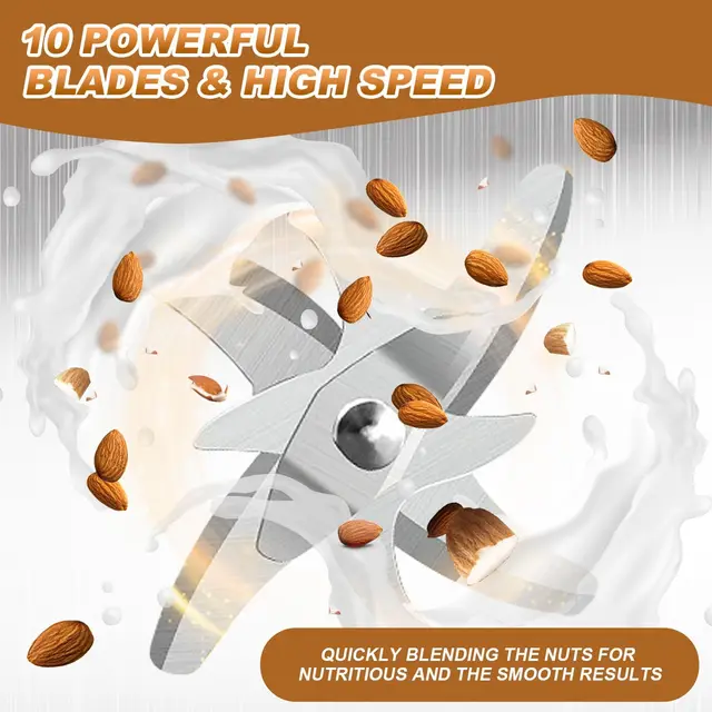 ナッツミルクメーカーマシン 35オンス 8イン1 自動ナッツミルク