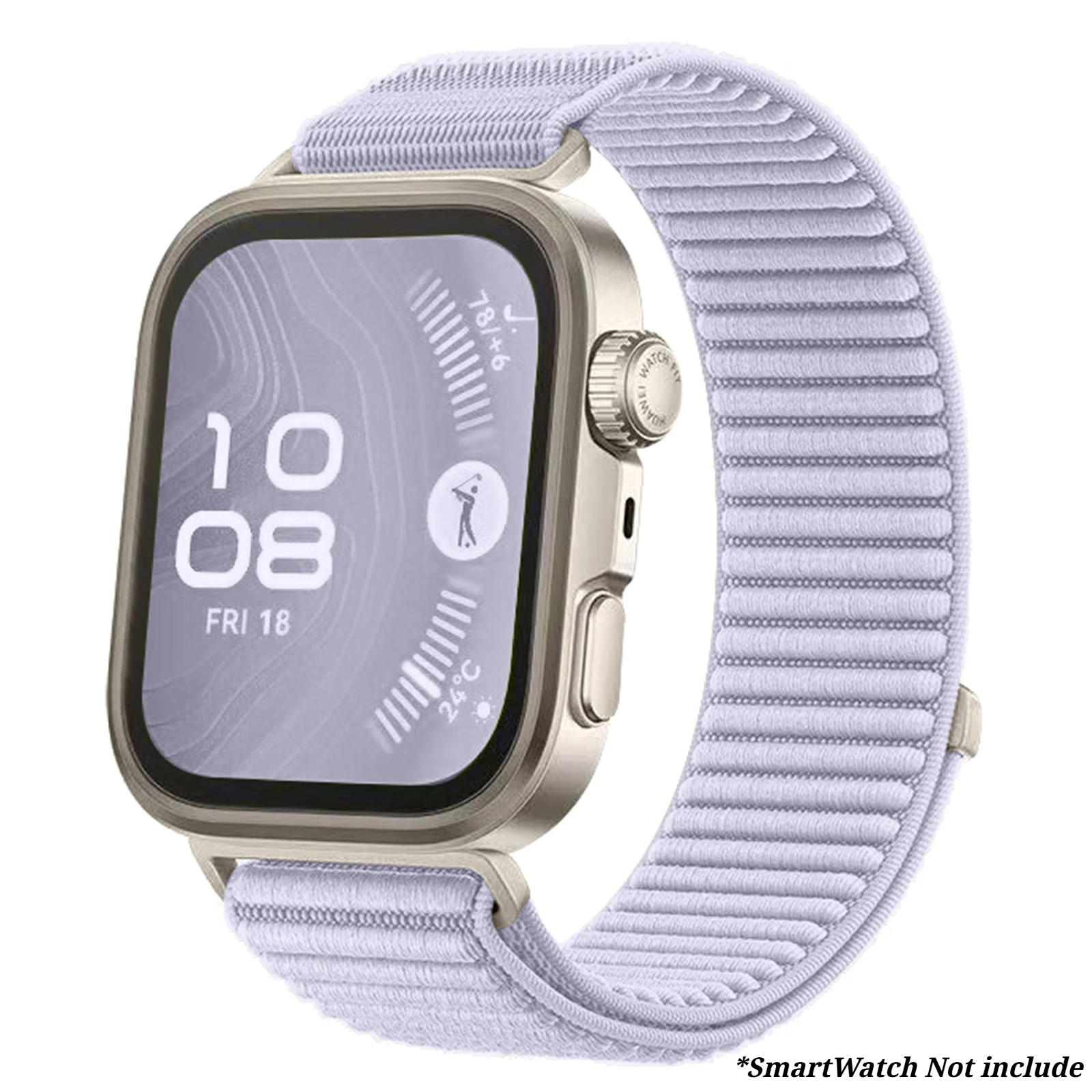 Field Nylon Loop Strap - Woven Sports Smartwatch Wristband Bracelet