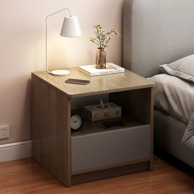 Popular bedside table, simple hotel, bed and breakfast special, modern bedroom, bedside table, household locker, bedside rack