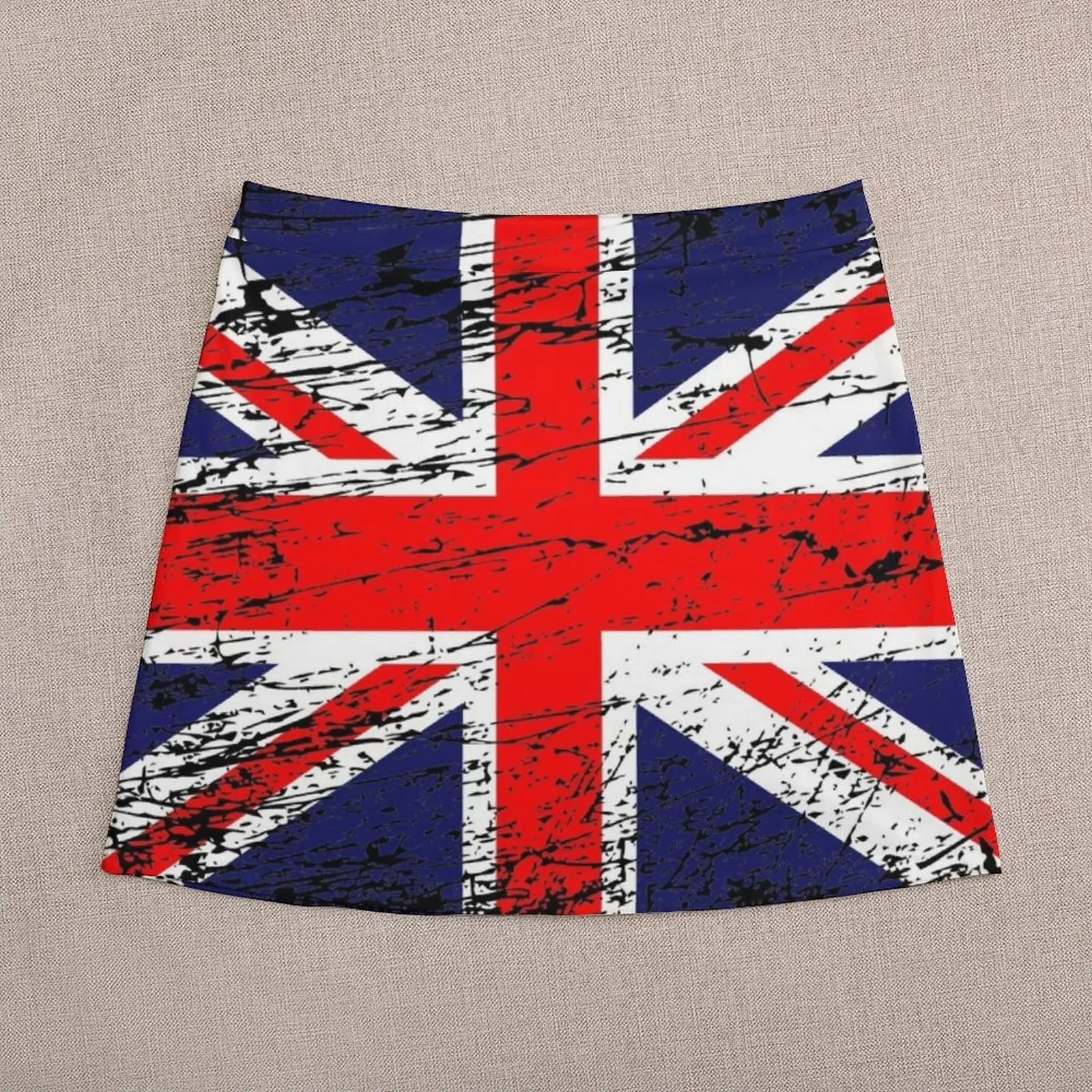 Great Britain British flag flag UK Union Jack Mini Skirt women's clothing trend 2024 women clothes
