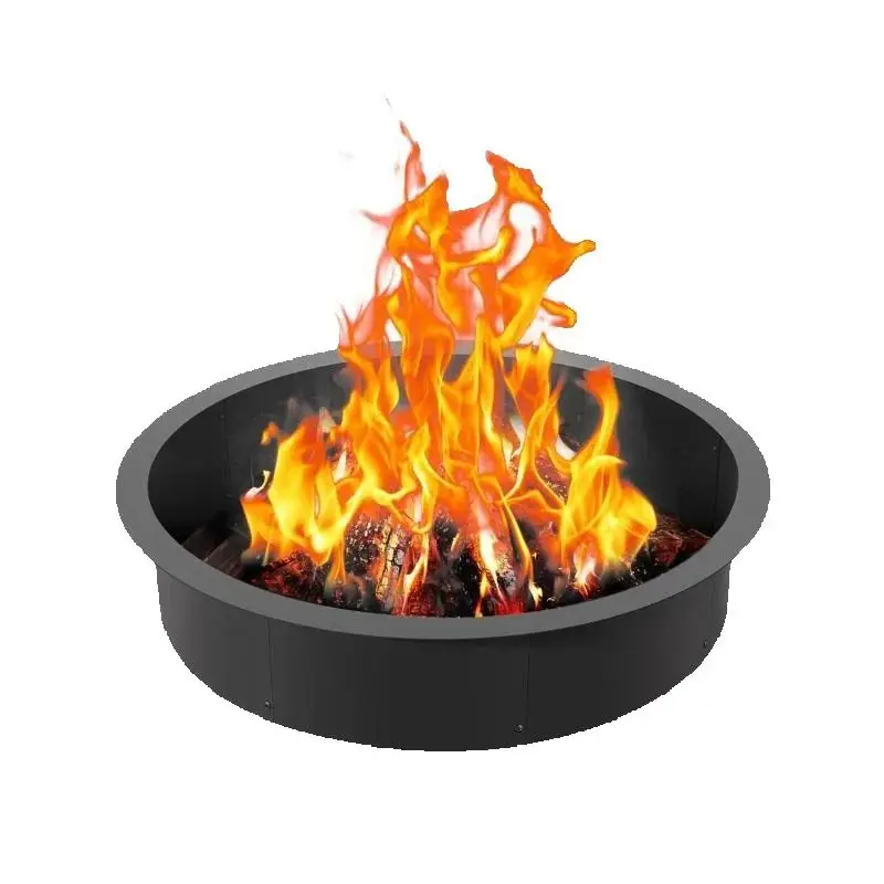 Heavy Duty Carbon Steel Fire Pit Ring Insert