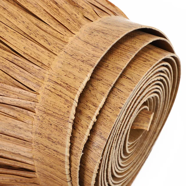 1M Plastic DIY Fake Straw Carpet Trim Artificial Straw Mat Palm