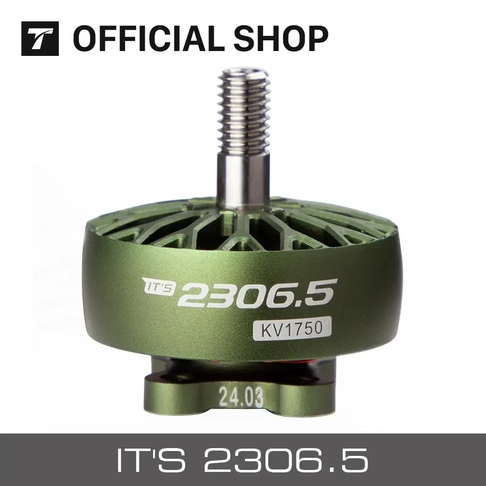 Moteur Brushless T-HOBBY IT'S 2306.5 1750KV pour Drone FPV Freestyle