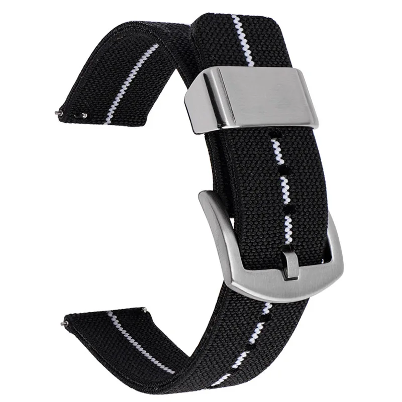Versatile Quick Release Nylon Watch Band - Elastic Sport Strap