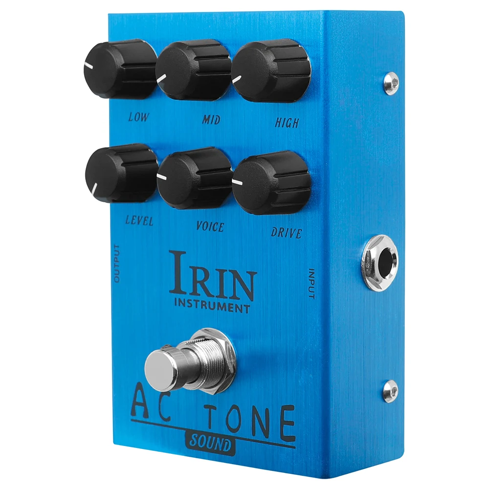 Vintage British Rock Overdrive Distortion Guitar Pedal - True Bypass Technology