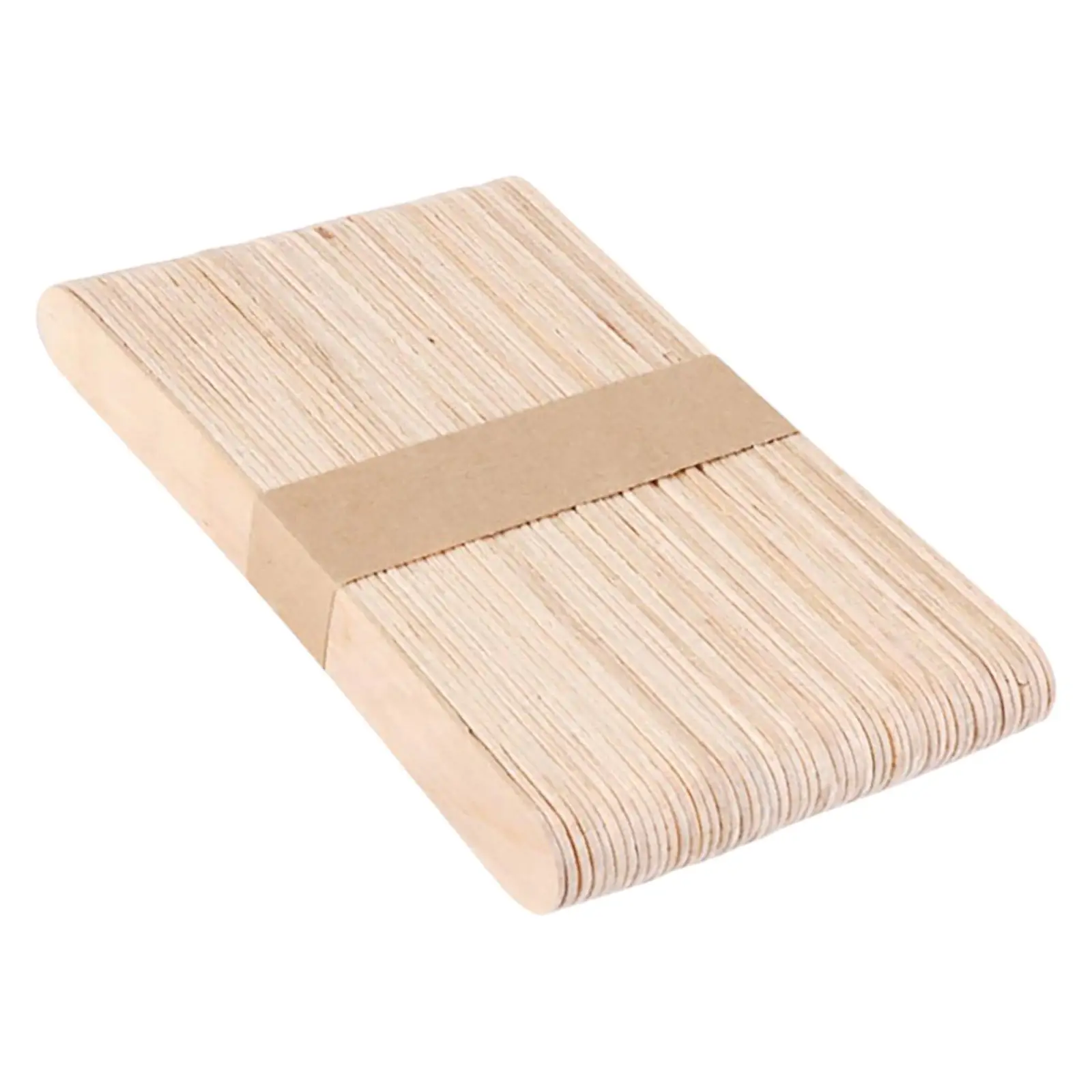 50pcs Disposable Wooden Wax Sticks Small Waxing Spatula For Hair