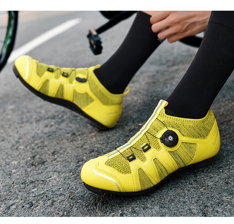 Outdoor Flyknit Cycling Shoes