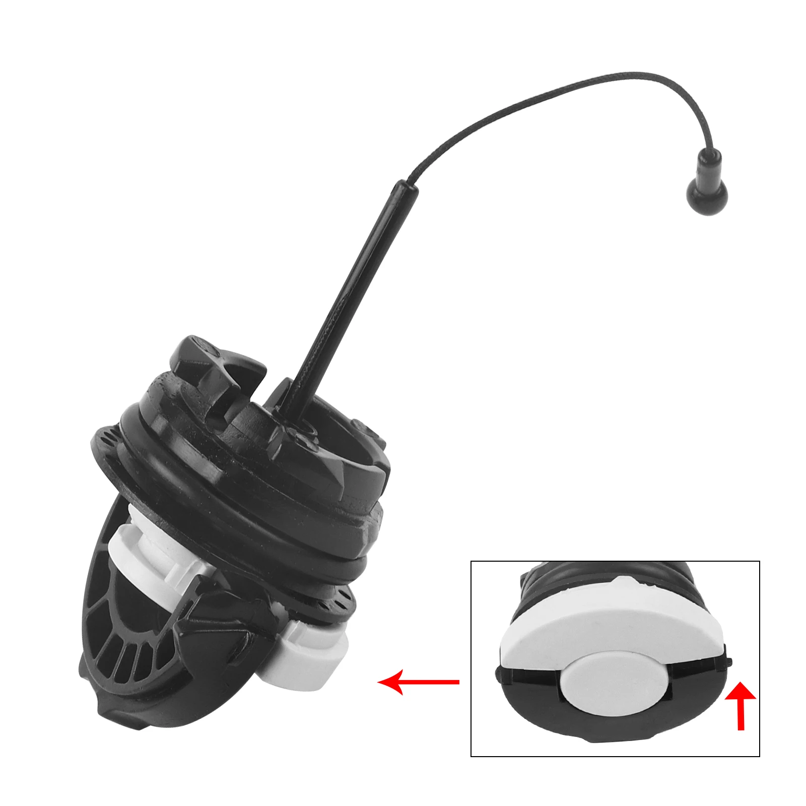 Gas Fuel Cap for Stihl MS171 MS181 MS192 MS210 MS460 MS310 MS390 MS250 MS290 MS200 MS230 MS260 FS90 FS100 FS110 Trimmer gas fuel cap