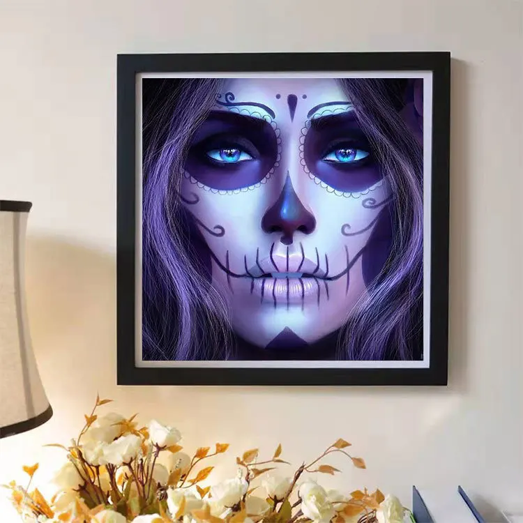 

144775 diy digital oil painting oil painting acrylic flower painting explosion hand-filled landscape painting