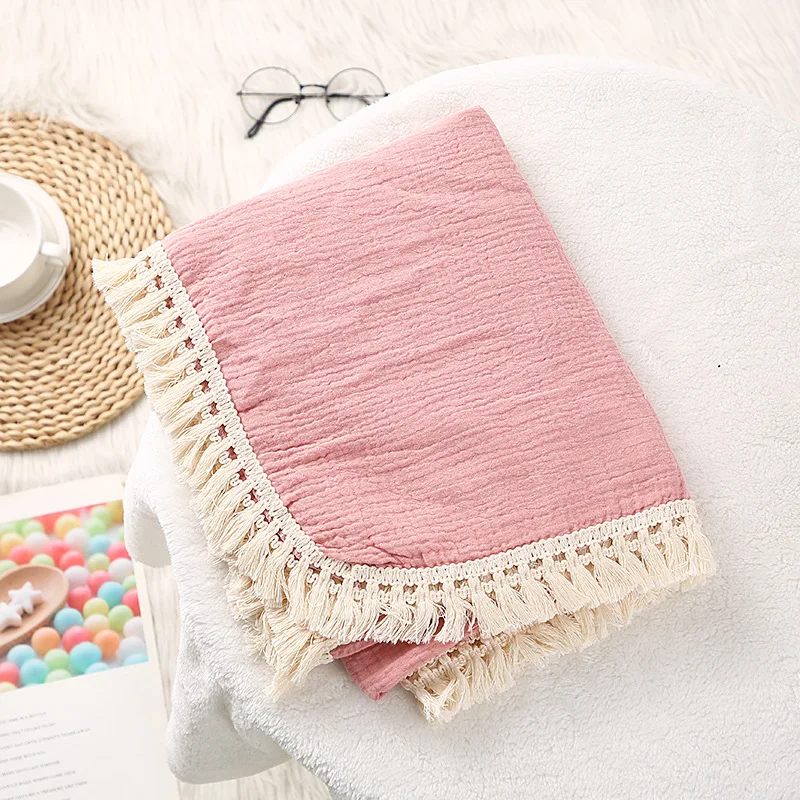 Couverture Apaisante En Coton Pour Bébé 0-2 Ans - 28x45 Cm - Douce Et Respirante - Pour Sommeil Et Réconfort