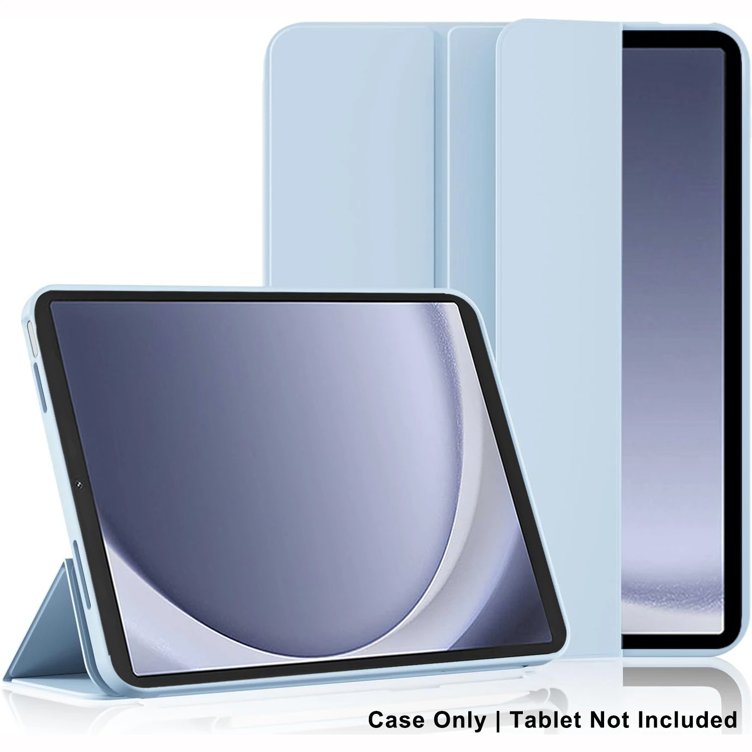 Premium Tri-Fold Flip Case - Magnetic Stand PU Leather Protective Cover