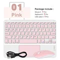 Pink-and mouse
