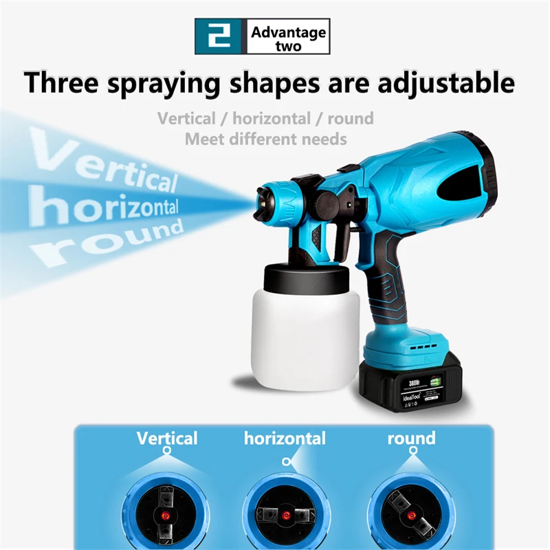  ̰   Ʈ й, HVLP ڵ  ƿ   귯, Makita 18V ͸, 1000ml