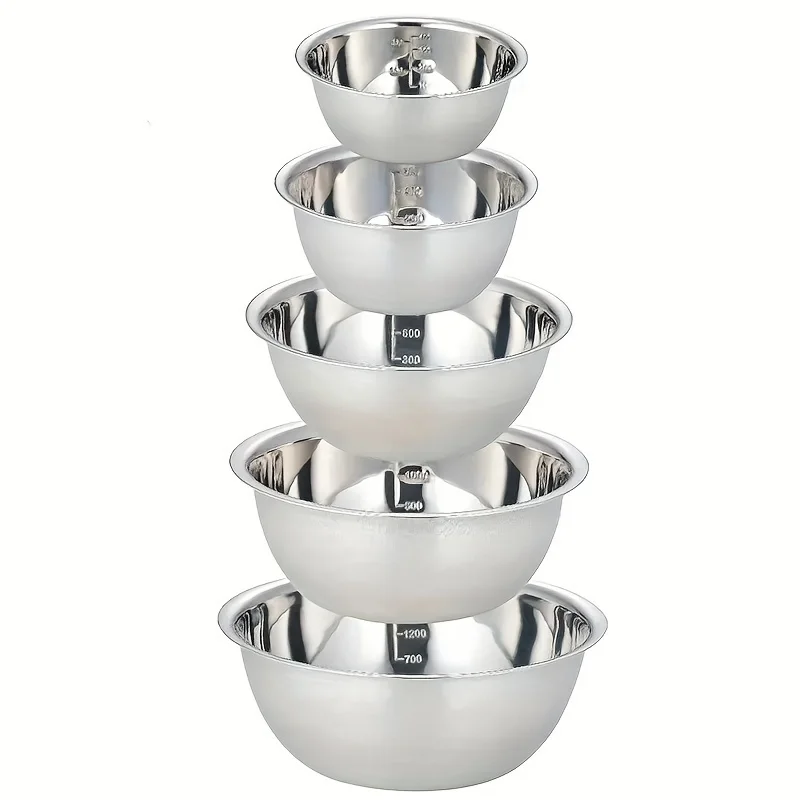Mixing Bowl Cooking Bowl 5 For Home Kitchen Cooking Baking