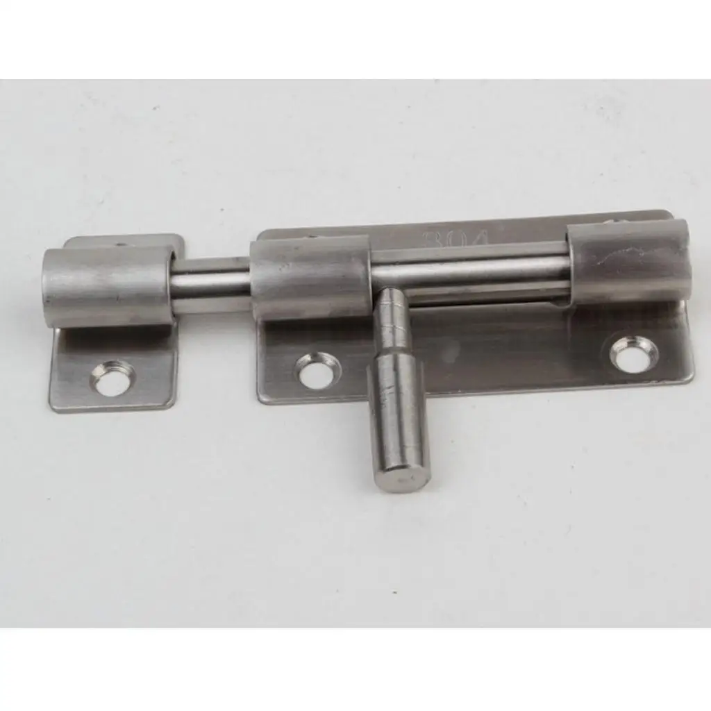 Door Latch Barrel Bolt Security Lock Clasp for Bedroom Bathroom Pet Cage